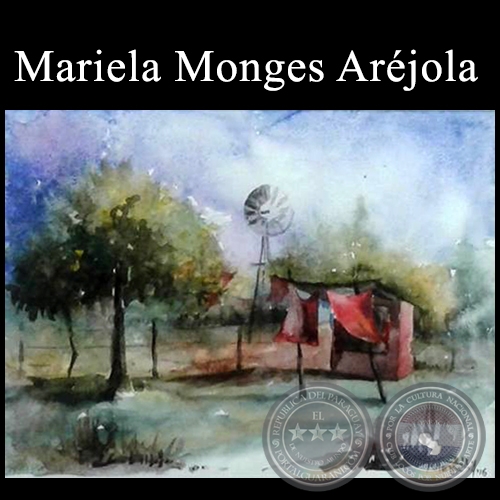 Gauchito Gill - Acuarela de Mariela Monges